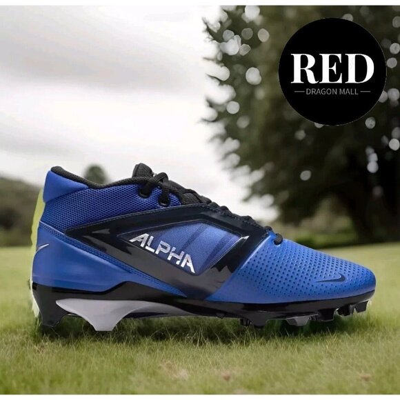 Nike Alpha Menace 4 Pro Football Cleats Hyper Royal Blue FD7037-400 - Men\'s 12.5 main image 8
